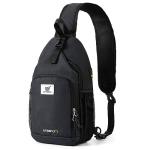 SKYSPER RFID Sling Backpack Black