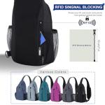 VADOO RFID Sling Chest Bag Travel