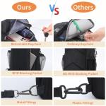 VADOO RFID Sling Chest Bag Travel