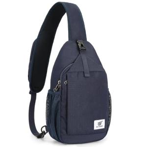 SKYSPER RFID Crossbody Travel Daypack Blue
