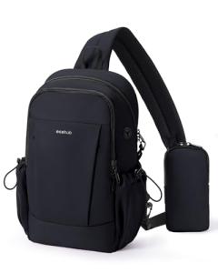 ECOHUB Anti-Theft RFID Sling Backpack 9 Pockets