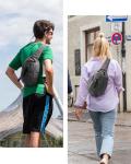 WATERFLY RFID Sling Chest Backpack