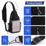 VADOO RFID Sling Chest Bag Travel