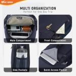 SKYSPER RFID Crossbody Travel Daypack Blue