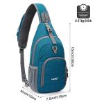 G4Free RFID Sling Crossbody Backpack