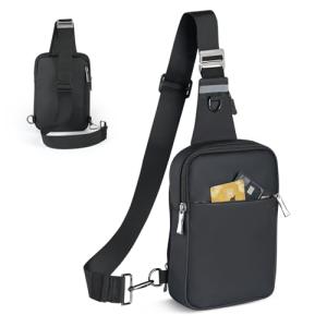 BROADREAM Waterproof RFID Anti-Theft Sling Bag