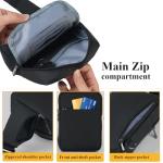 BROADREAM Waterproof RFID Anti-Theft Sling Bag