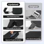 BROADREAM Waterproof RFID Anti-Theft Sling Bag