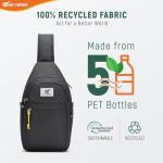 SKYSPER Recycled RFID Anti-Theft Sling Backpack