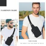 BROADREAM Waterproof RFID Anti-Theft Sling Bag