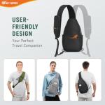 SKYSPER Recycled RFID Anti-Theft Sling Backpack