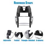 Crosstime 12×6×12 Clear Stadium Backpack