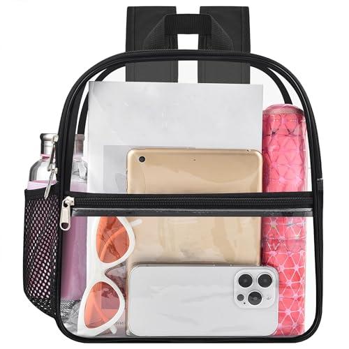 USPECLARE clear backpack with reinforced padded straps