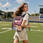 MAY TREE Stadium-Approved Clear Backpack