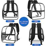 Oraben 12×6×12 Waterproof Clear Stadium Backpack