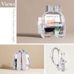 ZENPUNK 12×12×6 PVC Clear Stadium Backpack