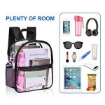 USPECLARE 12×6×12 Waterproof Clear Stadium Backpack