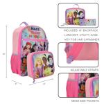 Disney Princess 5‑Piece Backpack & Lunch Set