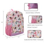 Disney Princess AOP 14″ Youth Backpack