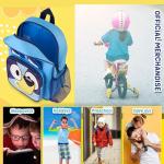Bluey 12″ 3D Kids Preschool Backpack