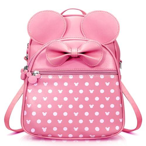 Voikukka Mini Mouse convertible leather backpack purse