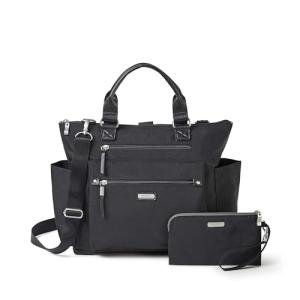 Baggallini 3‑in‑1 Convertible Tote Backpack 15×12″ RFID