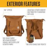 Carhartt Classic Convertible Tote Backpack 17″ Laptop Sleeve