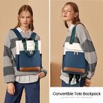 LOVEVOOK Convertible Small Backpack Tote 2‑Piece Set