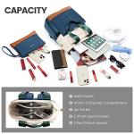 LOVEVOOK Convertible Small Backpack Tote 2‑Piece Set