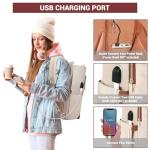 Convertible 15.6″ USB Laptop Backpack Tote