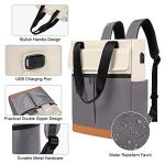 CYUREAY 15.6″ Convertible Travel Laptop Backpack