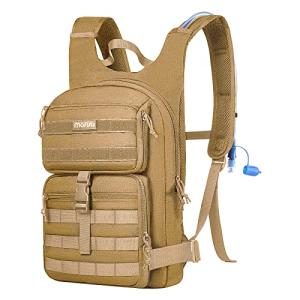 MOSISO Tactical 3 L Hydration Pack Backpack Khaki