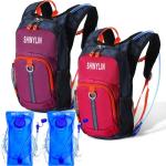 Shinylin 2 Pack Kids 1.5 L Hydration Pack Red & Purple