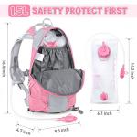 Kids 1.5 L Hydration Pack Running Backpack