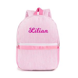 MT WORLD Toddler Backpack Pink Personalized