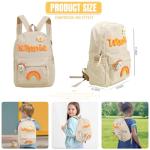 GELLEDI Personalized Corduroy Backpack Custom