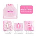 MT WORLD Toddler Backpack Pink Personalized