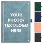 Vebermo Personalized A5 PU Leather Journal