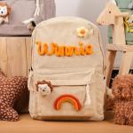 GELLEDI Personalized Corduroy Backpack Custom