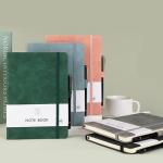 Vebermo Personalized A5 PU Leather Journal