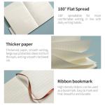 Vebermo Personalized A5 PU Leather Journal