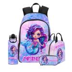 Personalized Mermaid Kids Backpack Custom