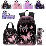 Custom Kids Backpack Lunch Box Set