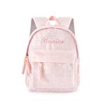 MT WORLD Floral Daycare Backpack Pink Personalized