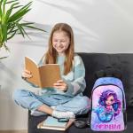 Personalized Mermaid Kids Backpack Custom
