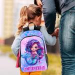 Personalized Mermaid Kids Backpack Custom