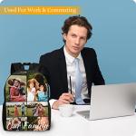 Boneker Custom Photo Laptop Backpack