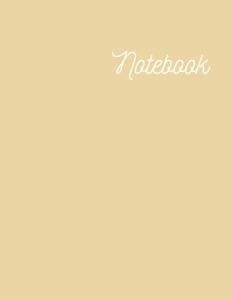 Nude Dot Grid Notebook