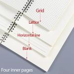 Spiral Lined Dot Grid Notebook