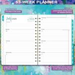 Academic Planner 2025-2026 Weekly Monthly Tabs